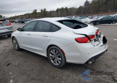 2015 Chrysler 200 S from USA, damaged, VIN 1C3CCCDG4FN630360
